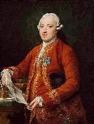 Pompeo Batoni Portrait of Jose Monino, 1st Count of Floridablanca oil